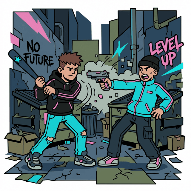 Crime Browser Game Combat