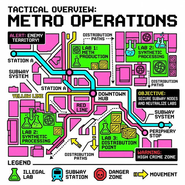 Tactical Gameplay Map